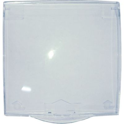 TAPA TRANSPARENTE PULSADOR S-QUAD